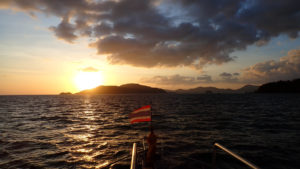 ピピ島の夕陽2