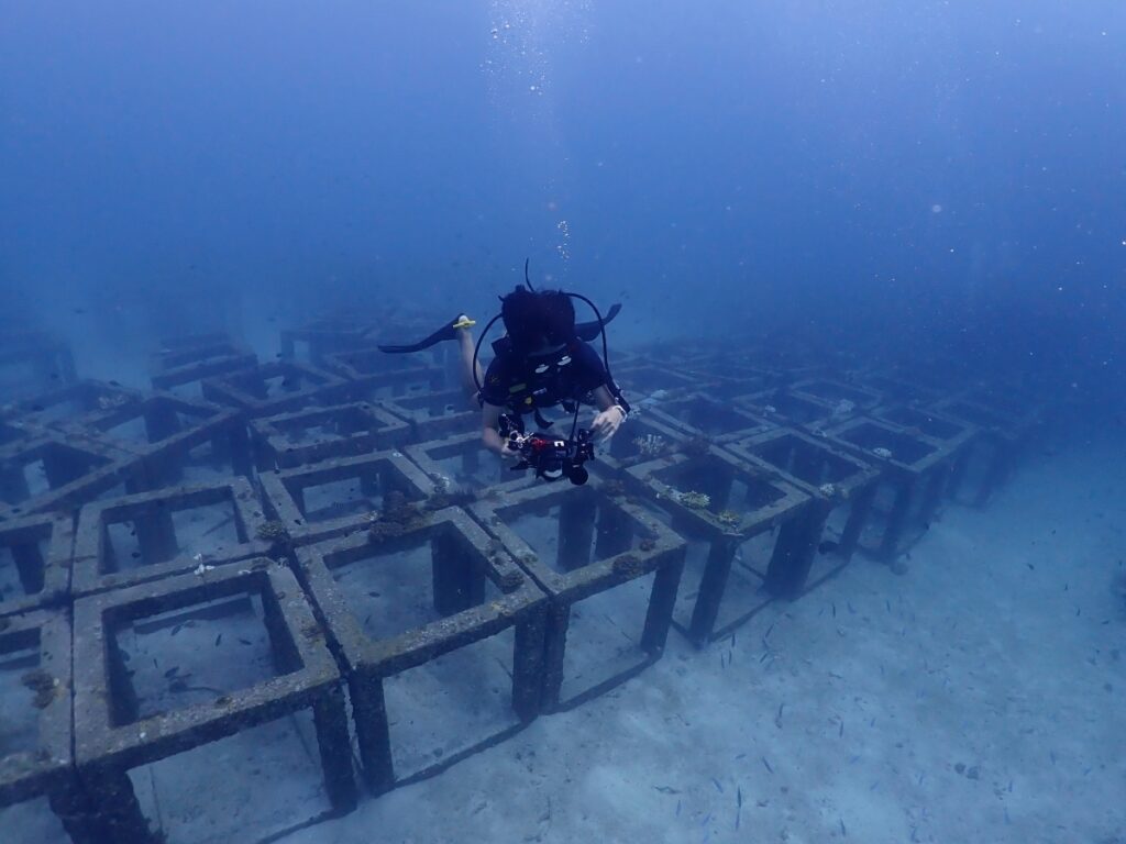 プーケットのラチャ島でダイビング