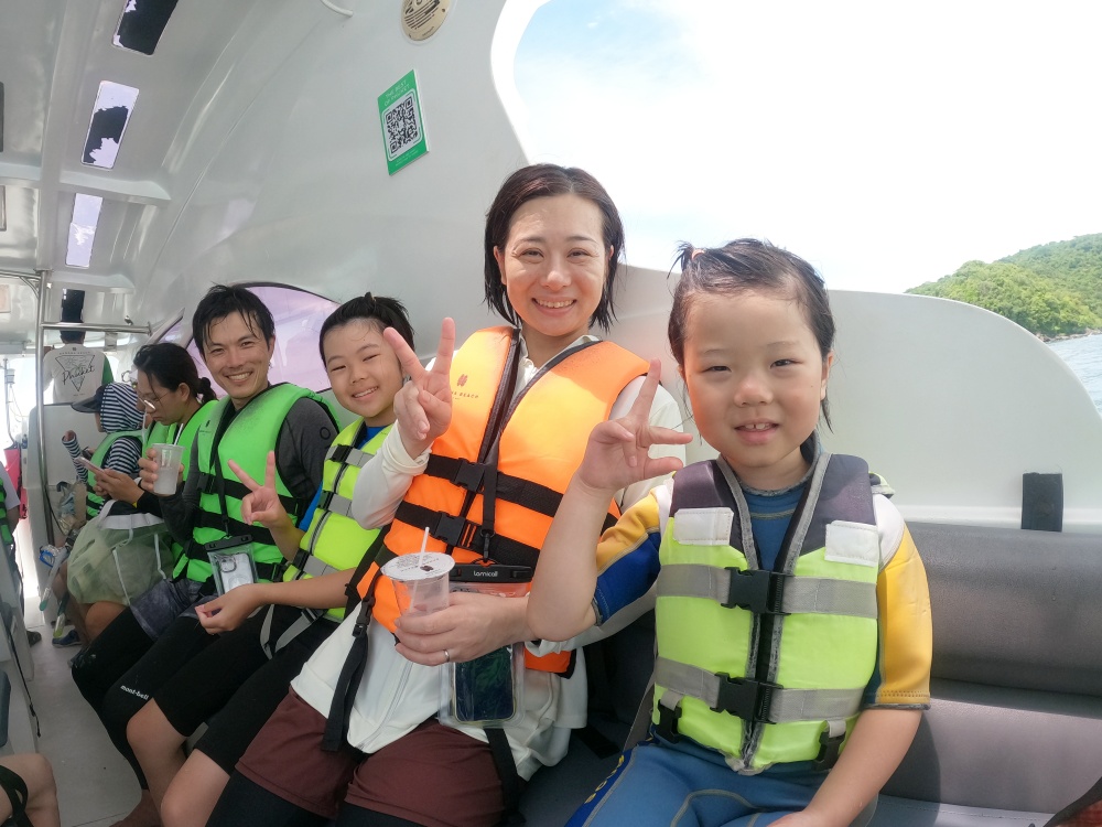 コーラル島バナナビーチシュノーケリングツアー
