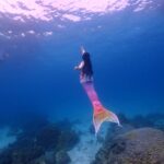 プーケットのラチャ島でマーメイドスイム