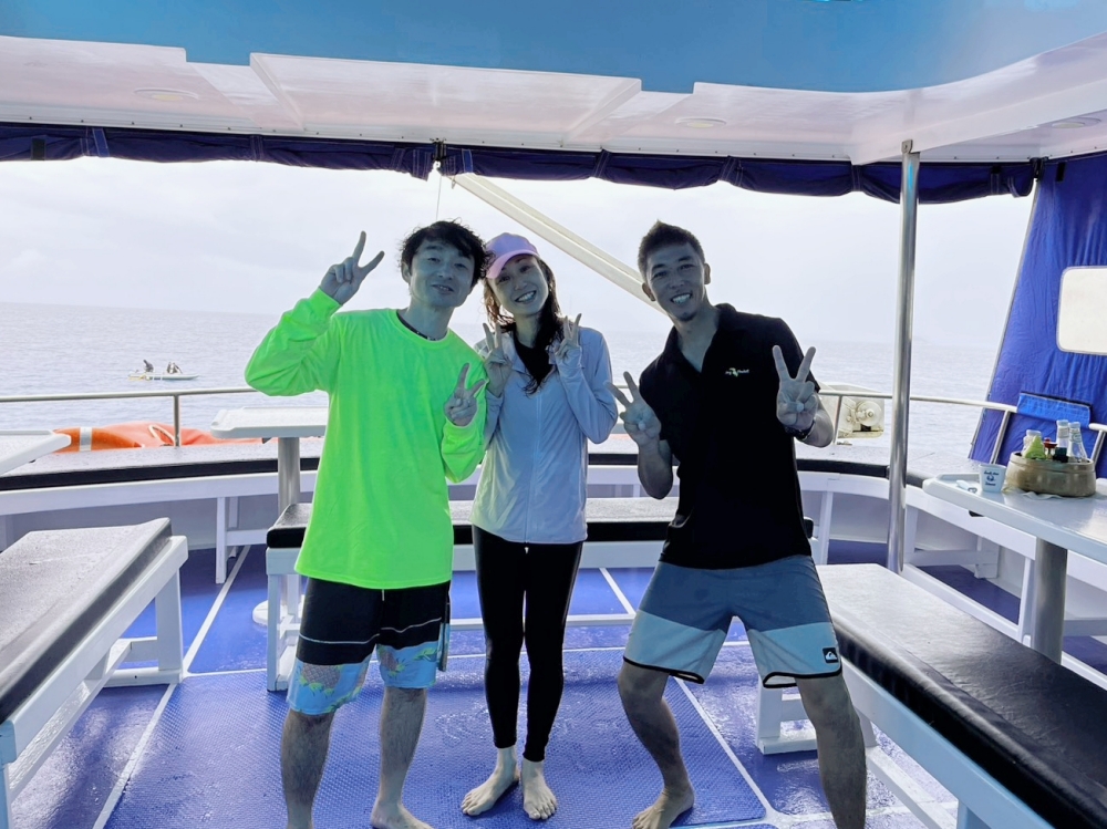 シミラン諸島でファンダイビング