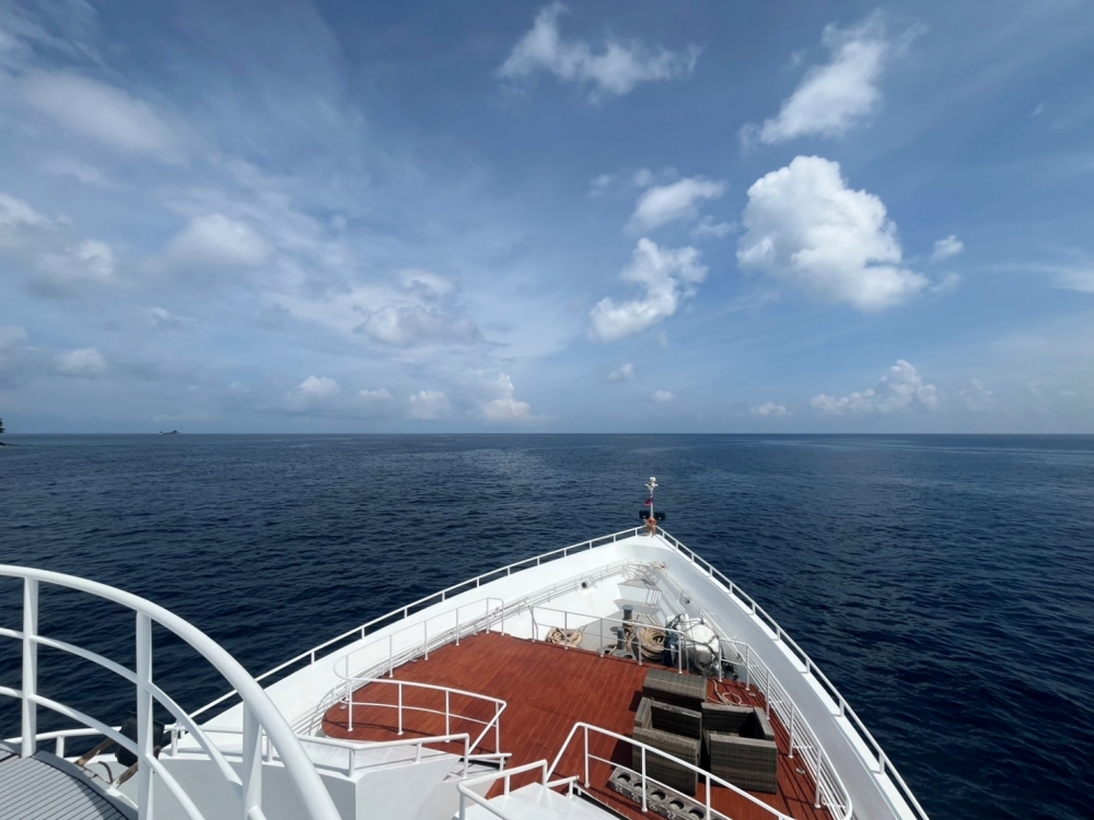 プーケットから行くシミランクルーズでダイビング