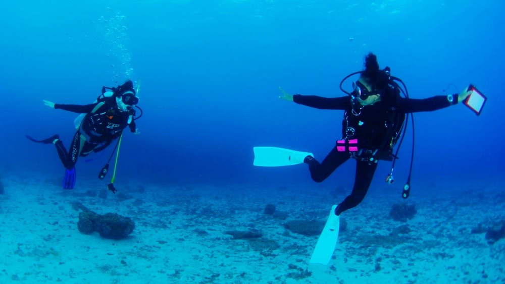 女性初心者ライセンス講習　プーケット