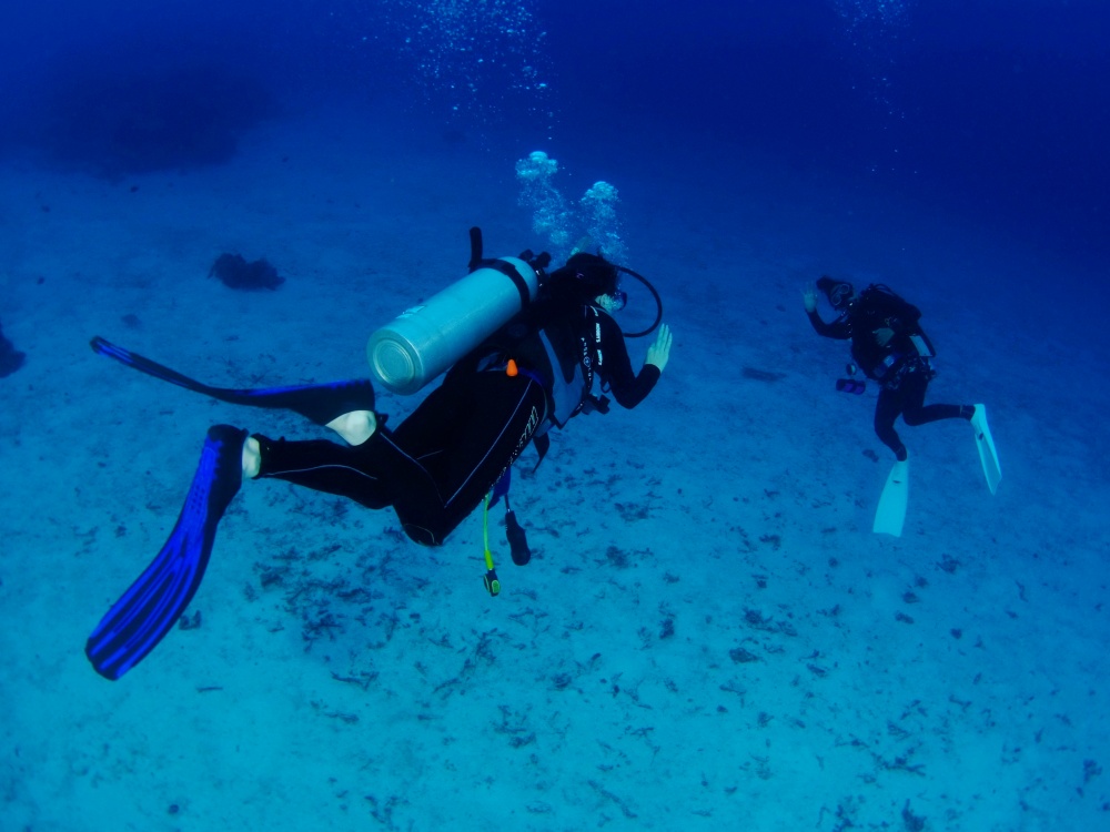 女性初心者ライセンス講習　プーケットボート