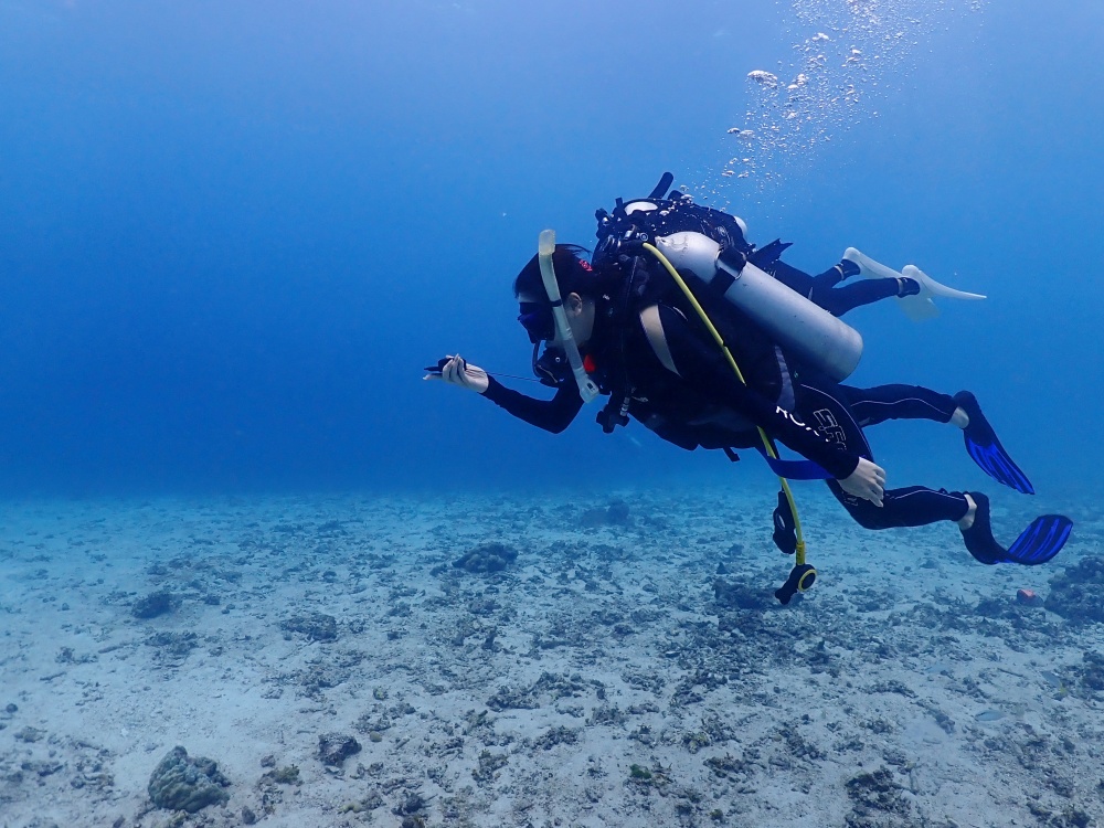 女性初心者ライセンス講習　プーケットボート
