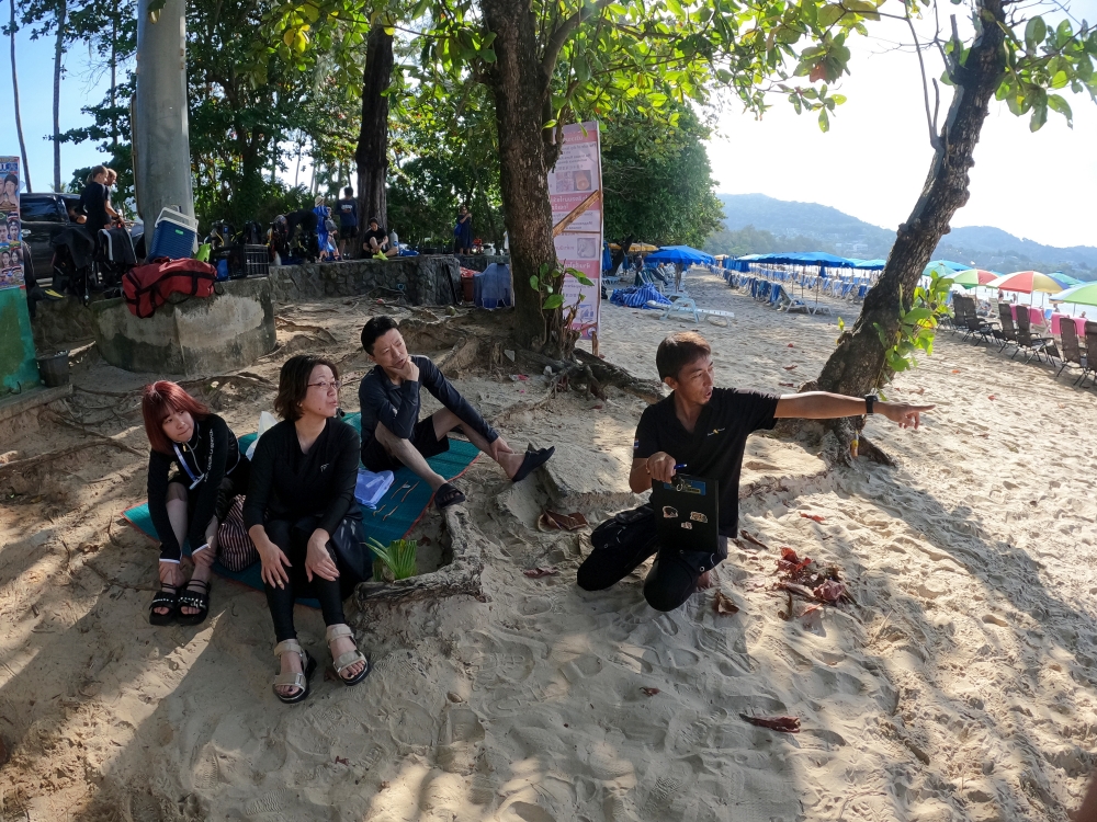 カタビーチで半日体験ダイビング