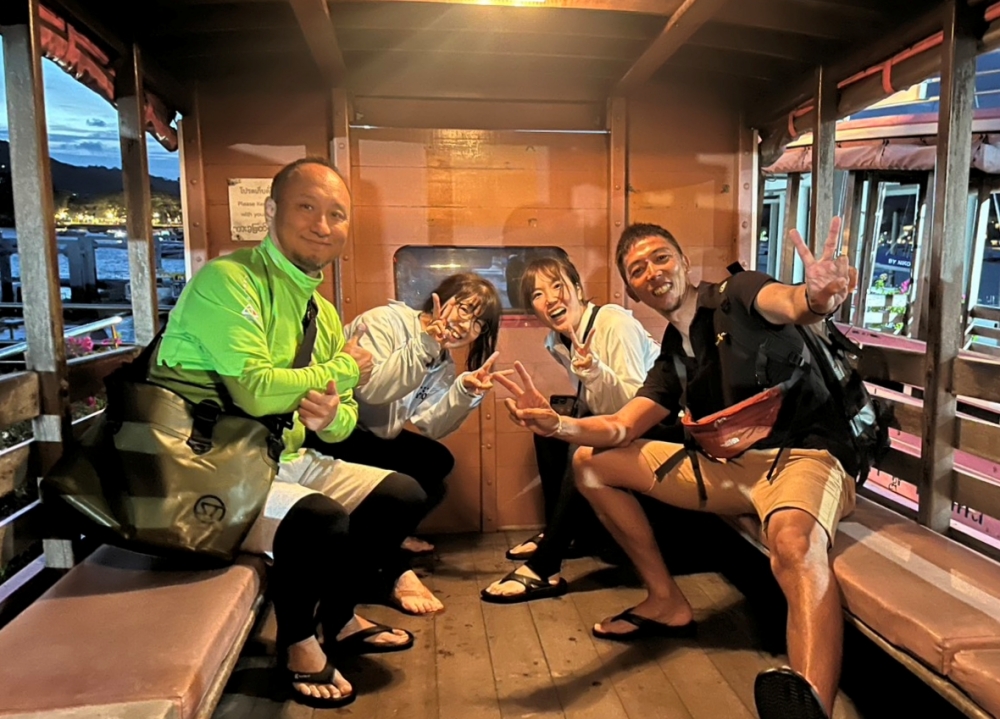 プーケットのピピ島でファンダイビング