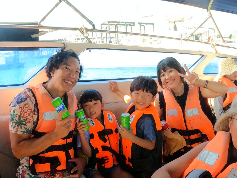 ラチャ+コーラル島　日本人インストラクターの同行シュノーケリングツアー