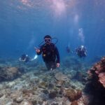 プーケットのピピ島でダイビング