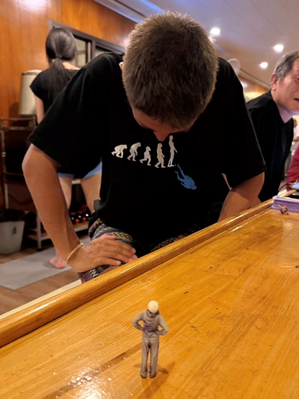 シミランクルーズでダイビング