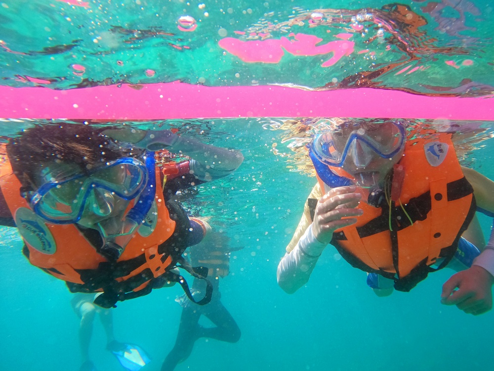 コーラル島バナナビーチ　シュノーケリングツアー