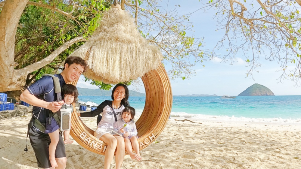 コーラル島バナナビーチ 日本人インストラクター同行シュノーケリングツアー