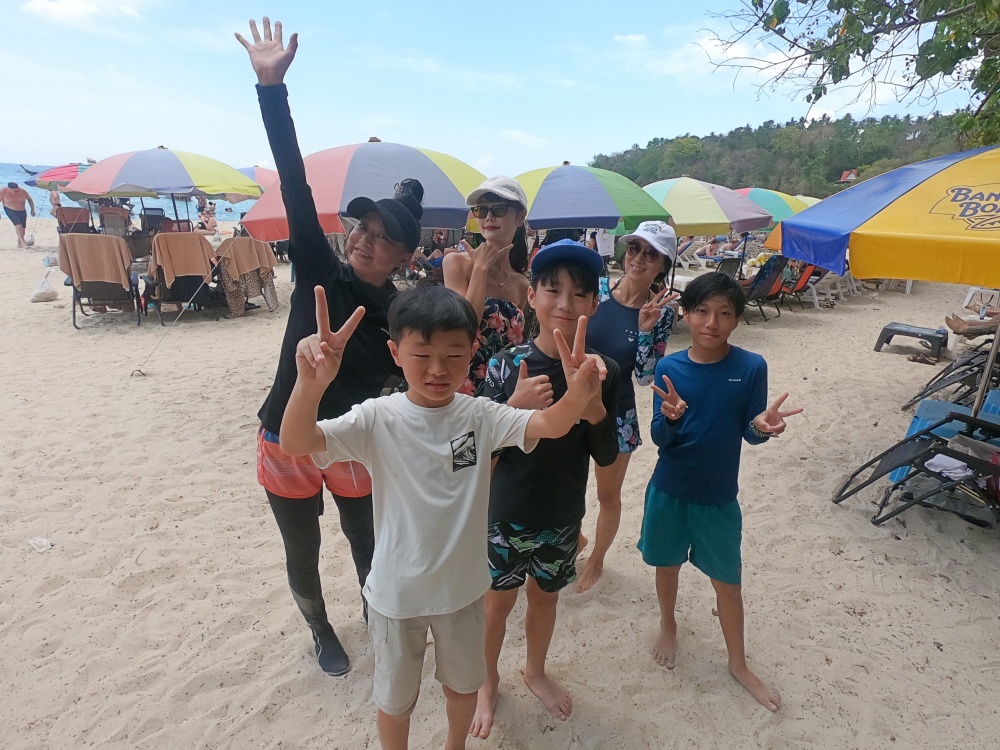 プーケットのカタビーチで半日体験ダイビング