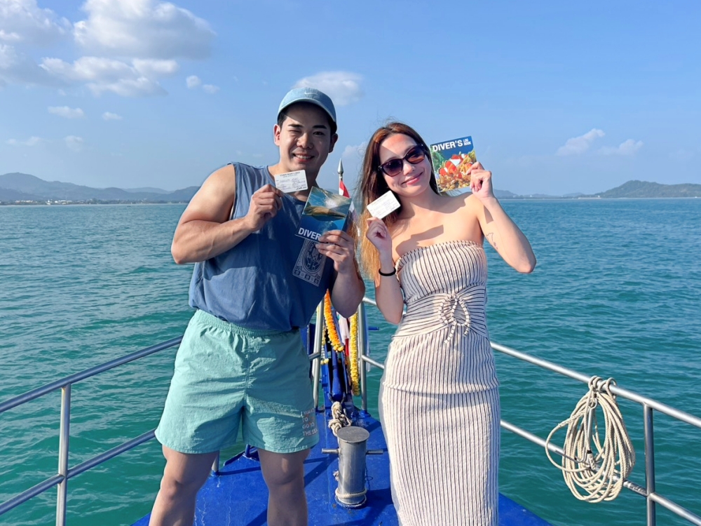 プーケットでダイビングのライセンス取得