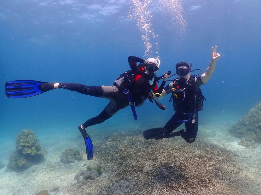 プーケットでダイビングのライセンス取得