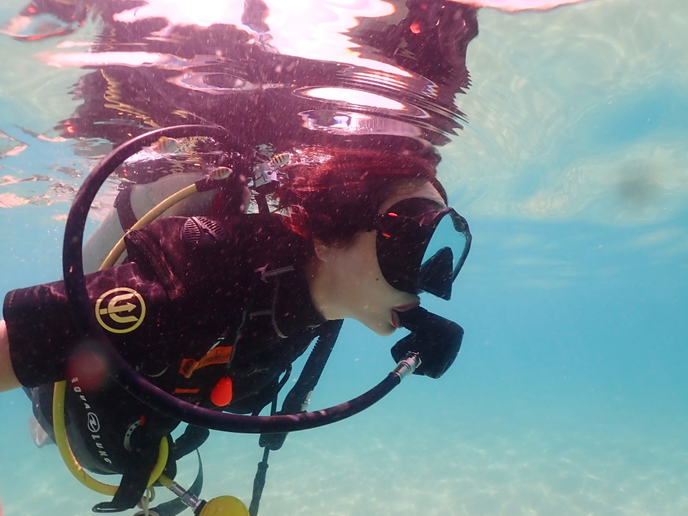 プーケットのカタビーチで半日体験ダイビング
