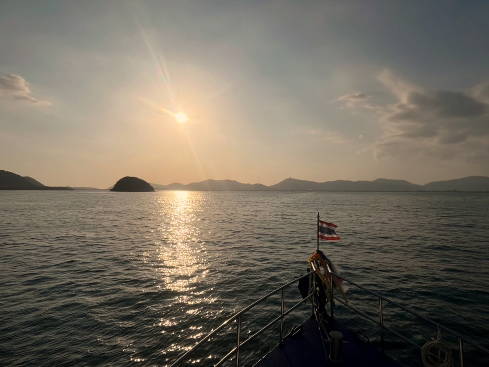 プーケットのピピ島でダイビング