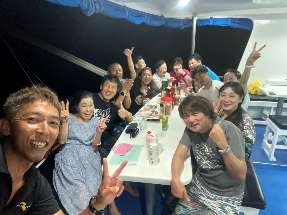 スキューバプロショップ御一行様とシミランクルーズダイビング